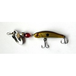 Воблер для риболовлі, EOS Lizard S (з пелюсткою), 45мм, вага 4,3г, заглиблення 0-1,0м, колір №026